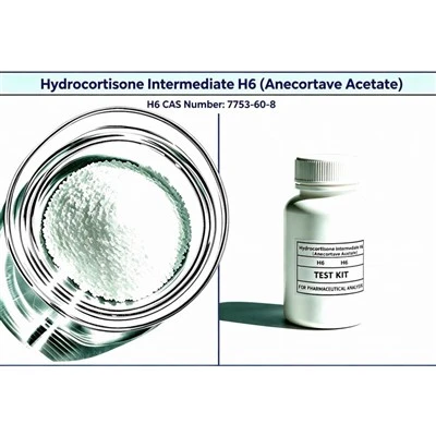 Intermédiaire d'hydrocortisone H6 (acétate d'anecortave) H6 CAS 7753-60-8
