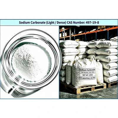 Bicarbonate de soude/carbonate de sodium (léger/dense) CAS 497-19-8