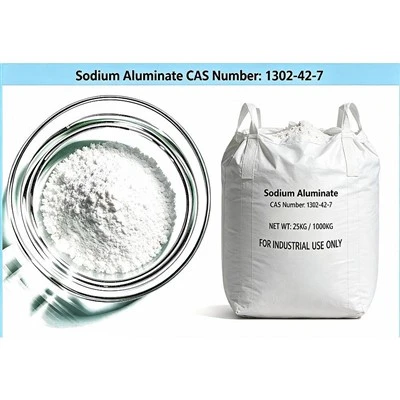 Aluminate de sodium CAS 1302-42-7